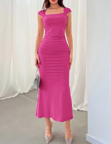 Rochie lunga SHEIN, roz
