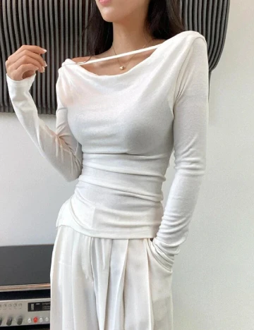 Bluza Dazy, alb