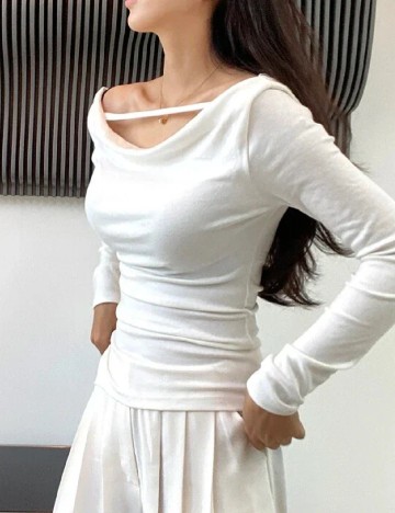 Bluza Dazy, alb