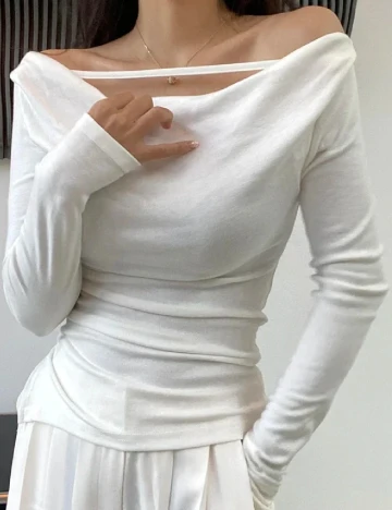 Bluza Dazy, alb