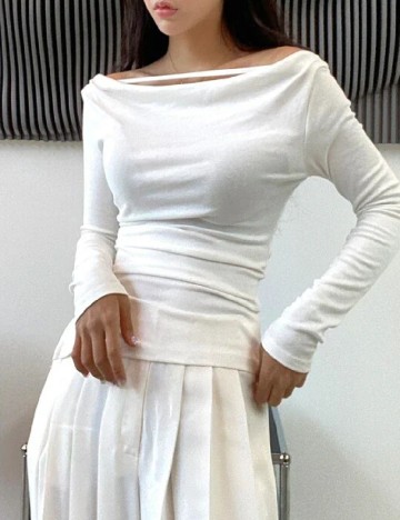 Bluza Dazy, alb