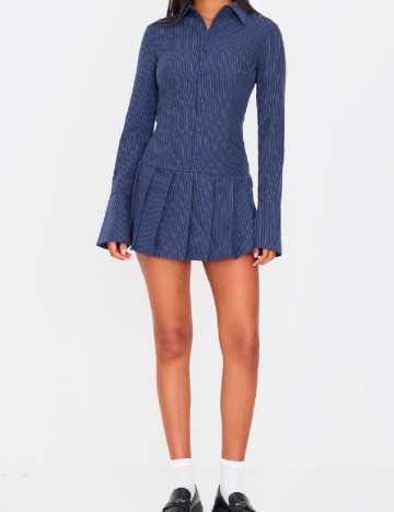 
						Rochie scurta PRETTYLITTLETHING, albastru