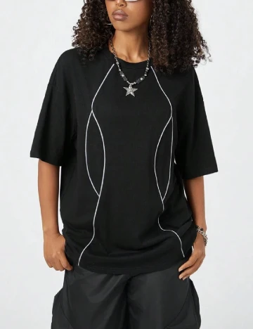 Tricou SHEIN, negru Negru