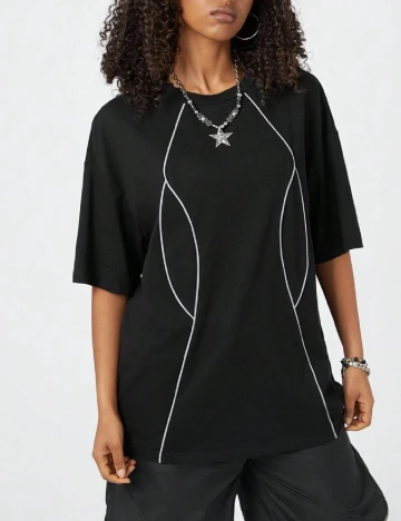 Tricou SHEIN, negru Negru