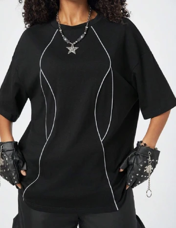 Tricou SHEIN, negru Negru