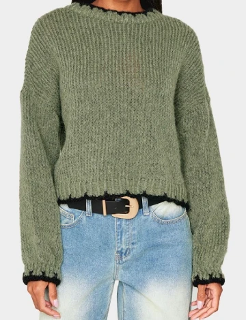 Bluza PRETTYLITTLETHING, verde