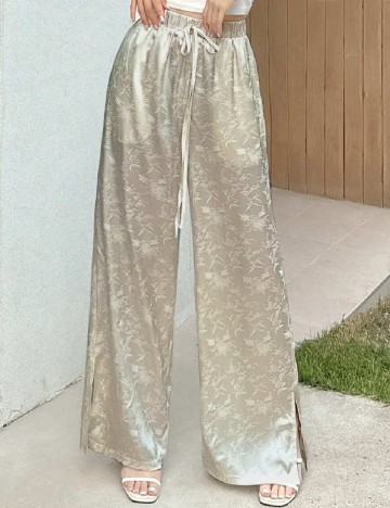 Pantaloni SHEIN, crem
