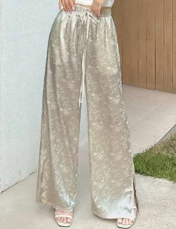 Pantaloni SHEIN, crem