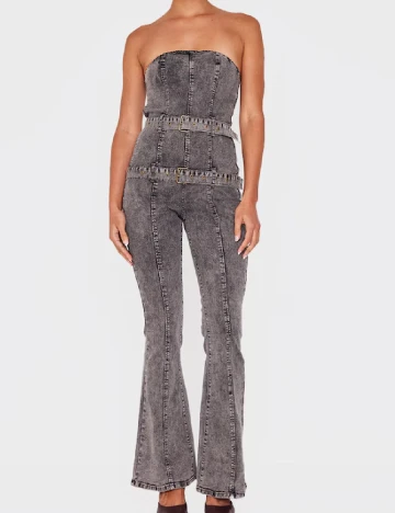 Salopeta PRETTYLITTLETHING, gri