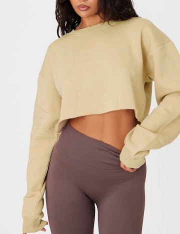 Top PRETTYLITTLETHING, bej
