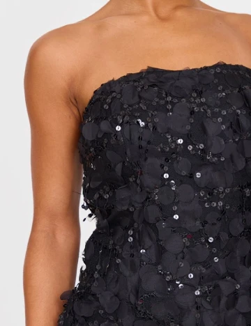 Rochie scurta PRETTYLITTLETHING, negru