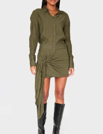 Rochie scurta PRETTYLITTLETHING, verde