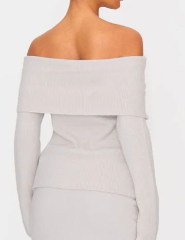 Bluza PRETTYLITTLETHING, gri