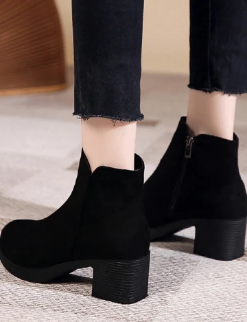Botine SHEIN, negru