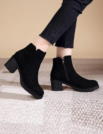Botine SHEIN, negru