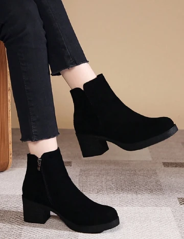 Botine SHEIN, negru