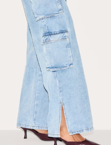 Salopeta PRETTYLITTLETHING, albastru