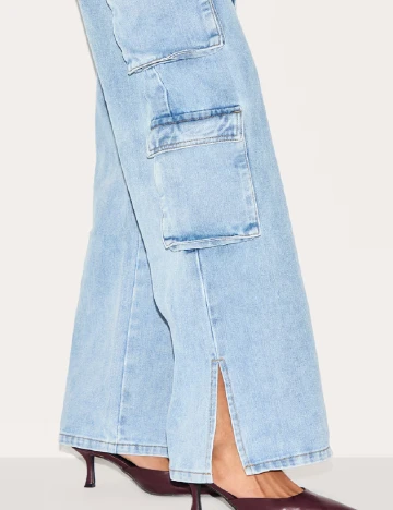 Salopeta PRETTYLITTLETHING, albastru Albastru