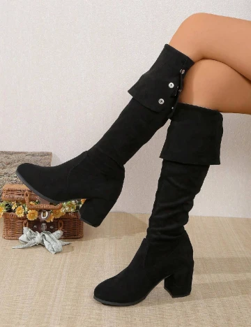 Cizme SHEIN, negru