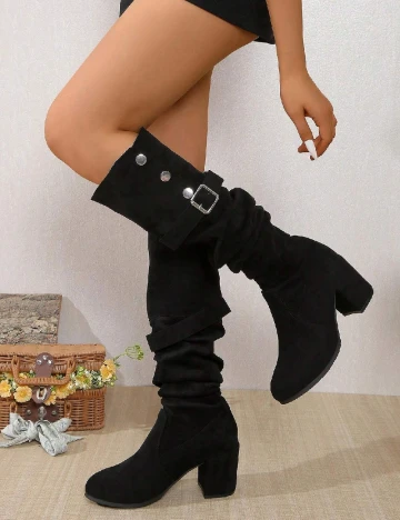 Cizme SHEIN, negru