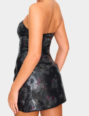 Rochie scurta PRETTYLITTLETHING, negru