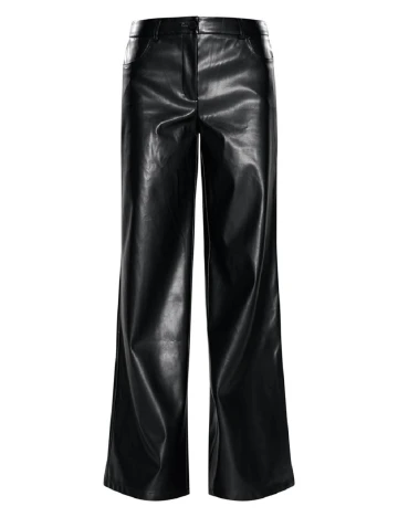 Pantaloni PRETTYLITTLETHING, negru Negru