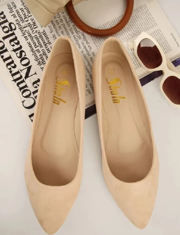 Balerini SHEIN, crem Crem