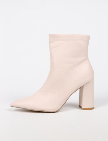 
						Botine SHEIN, crem