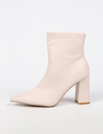 Botine SHEIN, crem