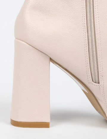 Botine SHEIN, crem