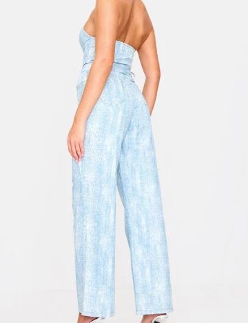 Salopeta PRETTYLITTLETHING, albastru