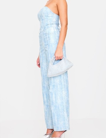 Salopeta PRETTYLITTLETHING, albastru