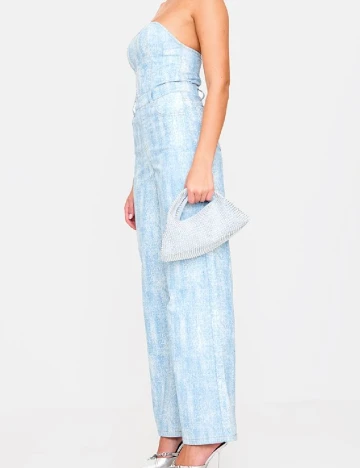 Salopeta PRETTYLITTLETHING, albastru