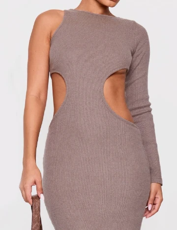 Rochie lunga PRETTYLITTLETHING, gri