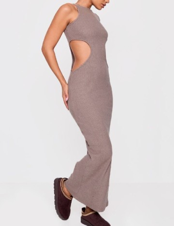 Rochie lunga PRETTYLITTLETHING, gri