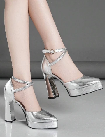 Pantofi SHEIN, gri