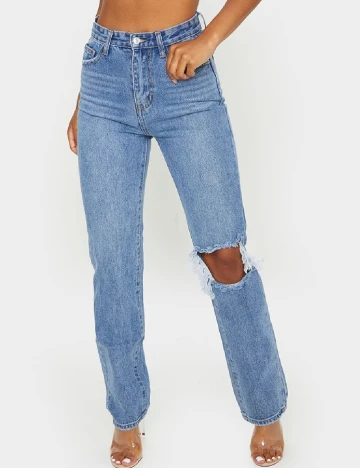 Blugi PRETTYLITTLETHING, albastru