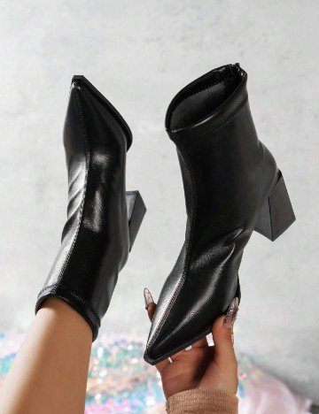 Botine SHEIN, negru