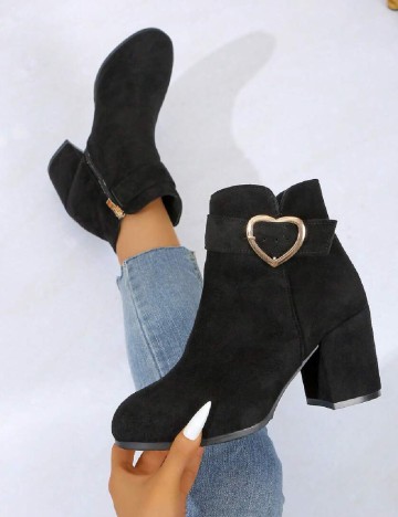 
						Botine SHEIN, negru