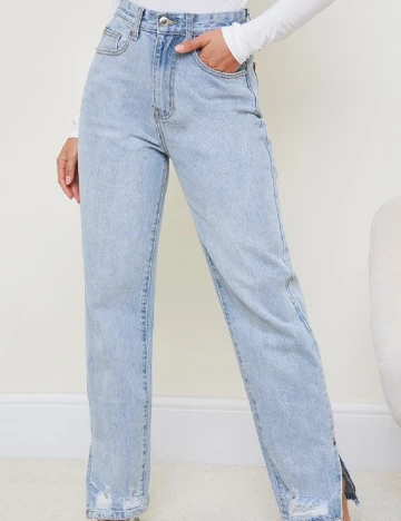 Blugi PRETTYLITTLETHING, albastru