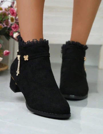 Botine SHEIN, negru
