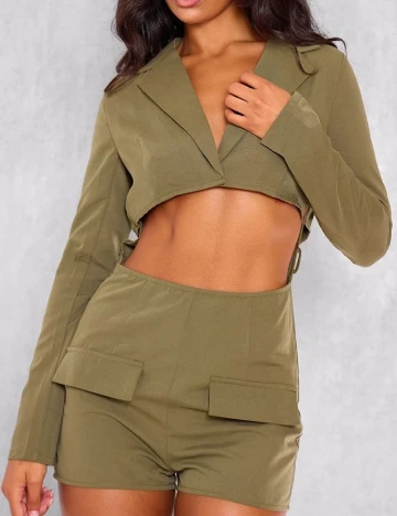 Salopeta PRETTYLITTLETHING, verde Verde