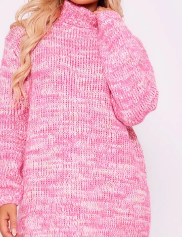 Rochie scurta PRETTYLITTLETHING, roz
