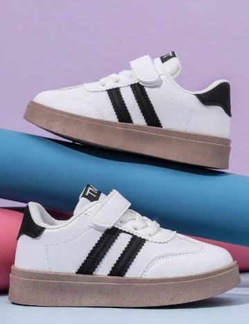 Adidasi Shein Kids, alb