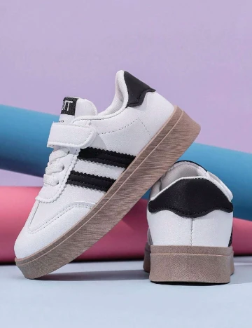 Adidasi Shein Kids, alb