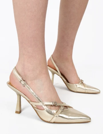 Pantofi SHEIN, auriu Galben