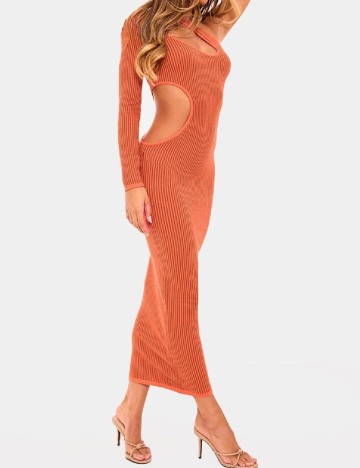 Rochie lunga PRETTYLITTLETHING, portocaliu