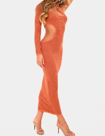 Rochie lunga PRETTYLITTLETHING, portocaliu