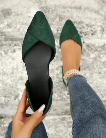 Balerini SHEIN, verde Verde