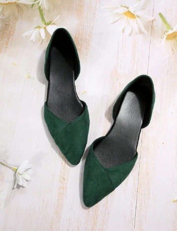 Balerini SHEIN, verde Verde